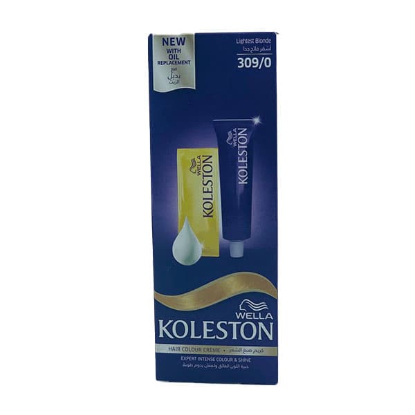 KOLESTON HAIR COLOR CREAM WITH OIL REPLACEMENT - LIGHTEST BLONDE