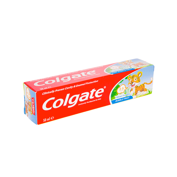 COLGATE KIDS BUBBLE FRUIT TOOTHPASTE 50ML