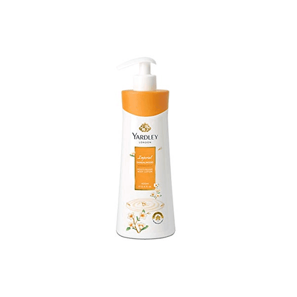 YARDLEY IMPERIAL SANDALWOOD MOISTURISING BODY LOTION 400ML