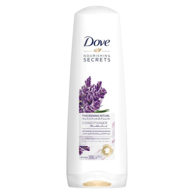 DOVE THICKENING RITUAL CONDITIONER WITH LAVENDER OIL 350 ML