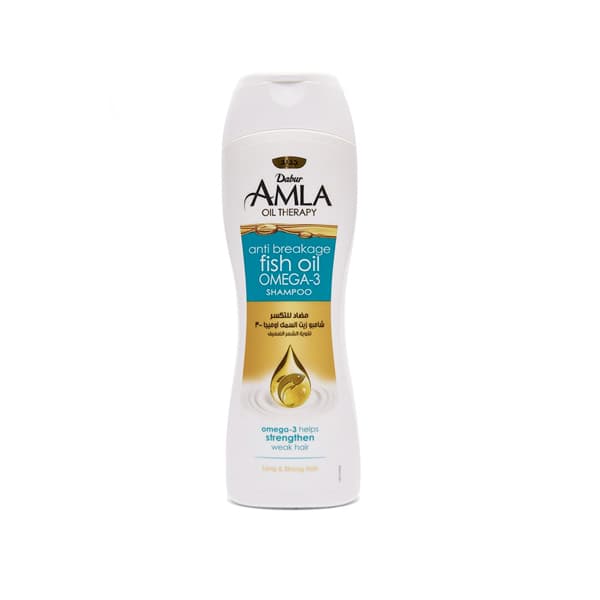 DABUR AMLA ANTI BREAKAGE FISH OIL OMEGA-3 SHAMPOO 400 + 200ML