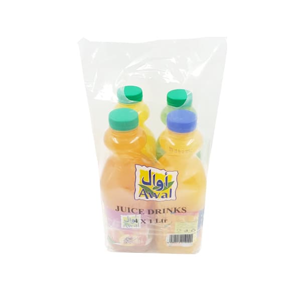 AWAL DRINK ASSORTED 4X1LTR