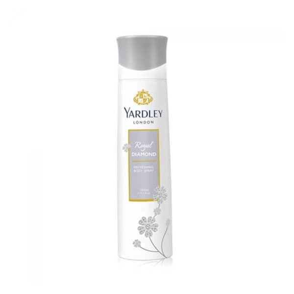YARDLEY LONDON ROYAL DIAMOND BODY SPRAY 200ML