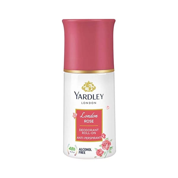 YARDLEY LONDON LONDON ROSE ROLL ON 50ML