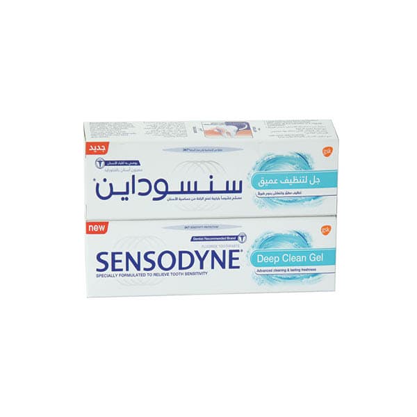 SENSODYNE FLUORIDE TOOTHPASTE 75ML × 2PCS