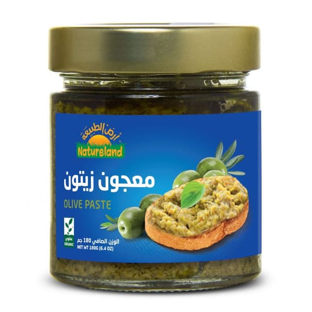 Natureland Green Olive Paste 180gm