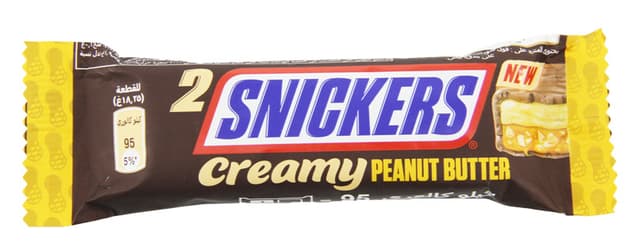 SNICKERS CREAMY PEANUT BUTTER BAR 36.5GM