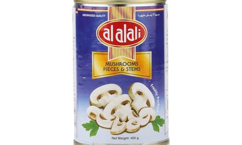 ALALI MUSHROOM P&STEMS 400 GR