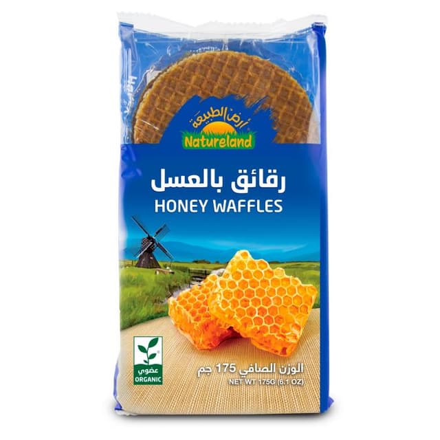 Natureland Honey Waffles 175gm