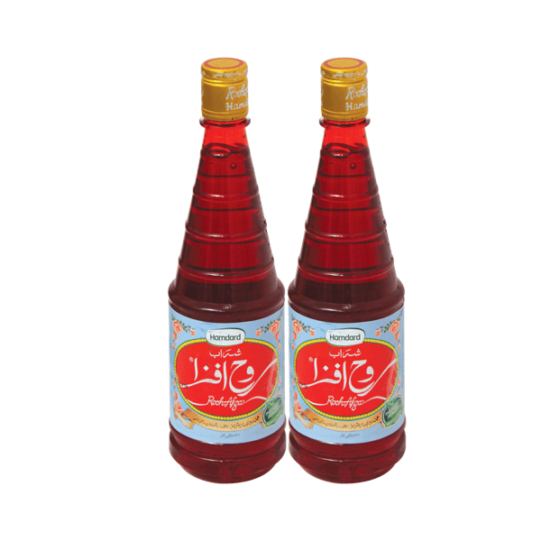 ROOH AFZA ROSE SYRUP 2X800 ML