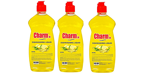 CHARMM DISHWASHING LIQUID LEMON 3X500 ML