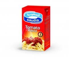 SAUDIA TOMATO PASTE 135GR