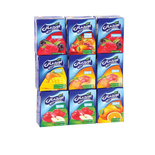 ORIGINAL ASST JUICE 9X250ML
