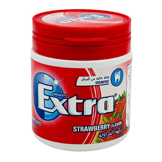 WRIGLEYS EXTRA 60s S/FREE S/BERRY GUM 84GR