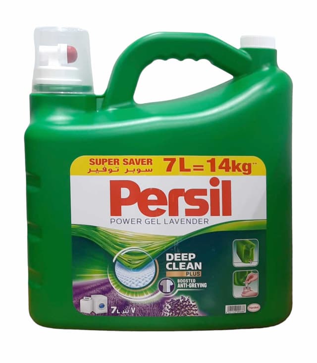 PERSIL POWER GEL LAVENDER 7LTR