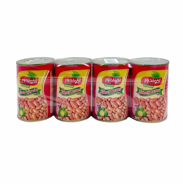AKWADOR RED KIDNEY BEANS 3 x 400GM