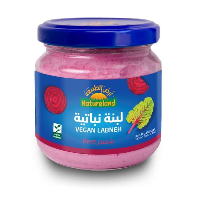 لبنة نباتية - شمندر 180جم عضوي