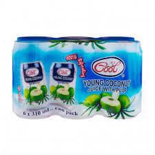 ICE COOL COCONUT JUICE 6x310ML
