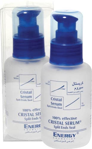 ENERGY COSMETICS CRISTAL HAIR SERUM 2X60ML