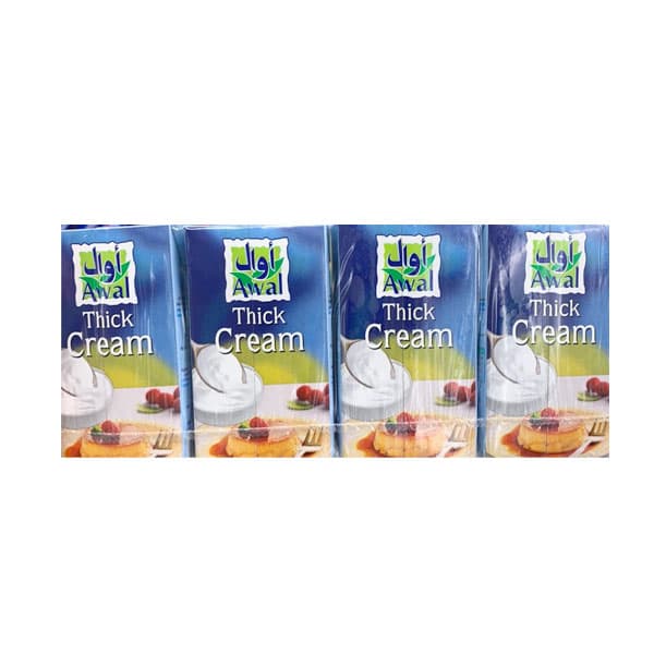 AWAL THICK CREAM 4 x 125ML