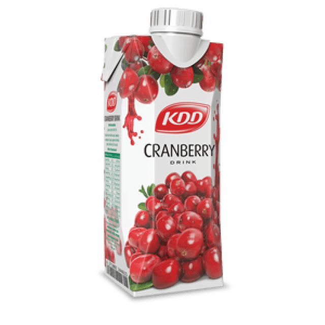 KDD DRINK CRANBERRY PRISMA 18 X 250ML