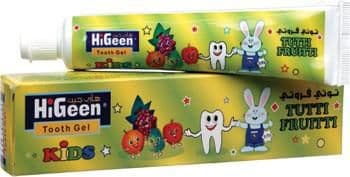 HIGEEN KIDS TOOTH GEL TUTTI FRUTTI 60GM