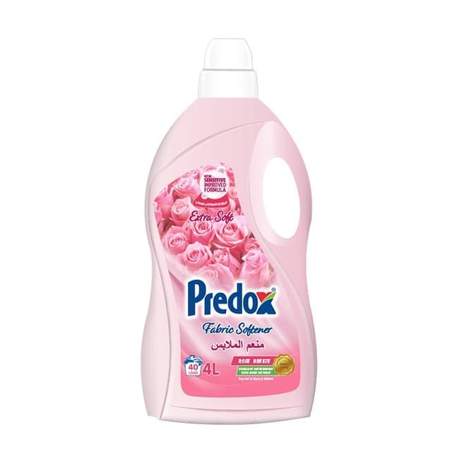 PREDOX FABRIC SOFTENER ROSE BREEZE 4LT