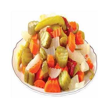 EGYPTIAN BOLIVE VEGETABLE PICKLE PER KG