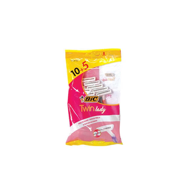 BIC TWIN LADY SENSITIVE 10pcs+5pcs