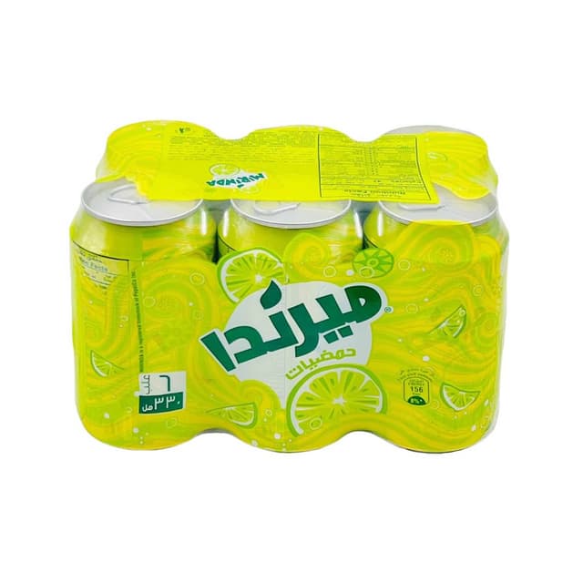 Mirinda Citrus 330ml Can 6 Pack (multipack)