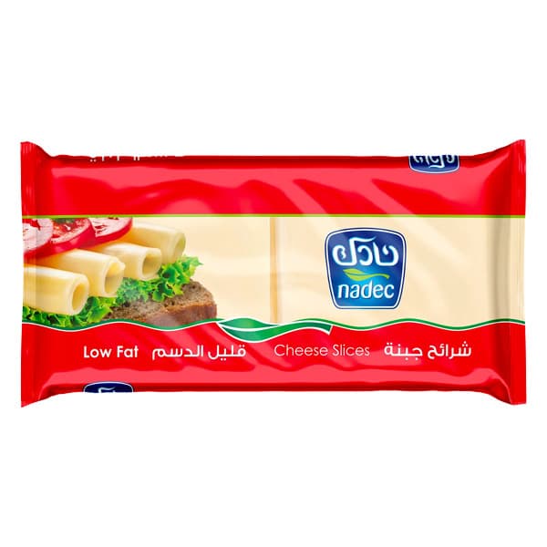 NADEC LOW FAT CHEESE SLICE 400GM