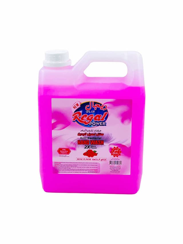 REGAL POWER HANDWASH ROSE 4LTR