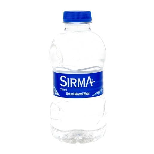 SIRMA NATURAL MINERAL WATER 330ML