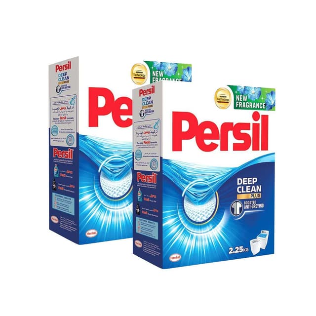PERSIL DEEP CLEAN POWDER DETERGENT 2X2.25KG