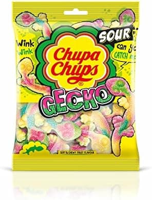 CHUPA CHUP JELLIES SOUR GECKO 2X90GR