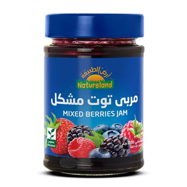 Natureland Mixed Berries Jam 200gm