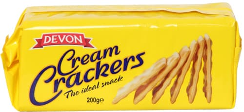 DEVON CREAM CRACKERS 2X200 GR