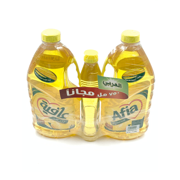 AFIA CORN OIL 2X1.5 LTR +500 ML FREE