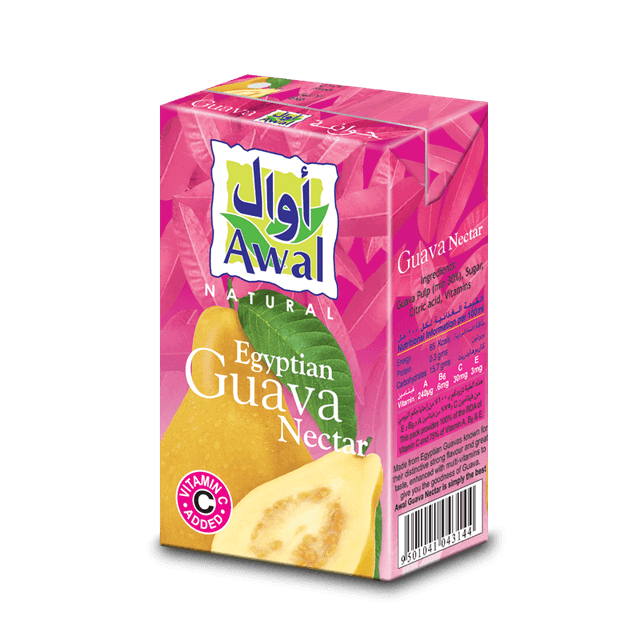 AWAL EGYPTIAN GUAVA NECTAR JUICE 200ML