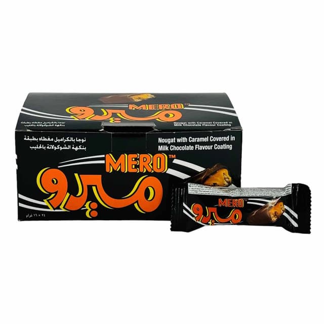 MERO MILK CHOCO W/CARAMEL 24 x 16GR