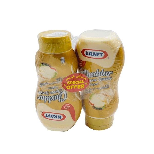 KRAFT CREAM CHEESE SQUEEZE 2 x 440 GM