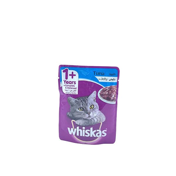 WHISKAS TUNA IN JELLY 85G