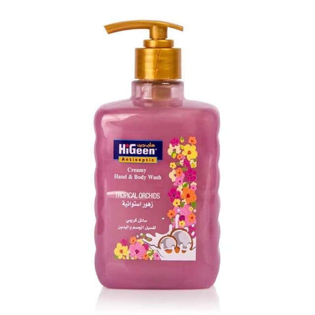 HIGEEN HAND & BODY WASH TROPICAL ORCHIDS 500ML