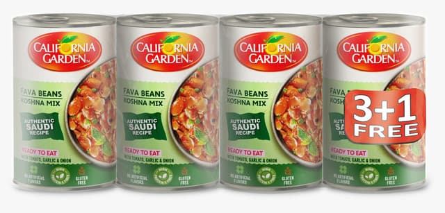 CG FAVA BEANS SAUDI KOSHNA RECIPE 3+1X450GM