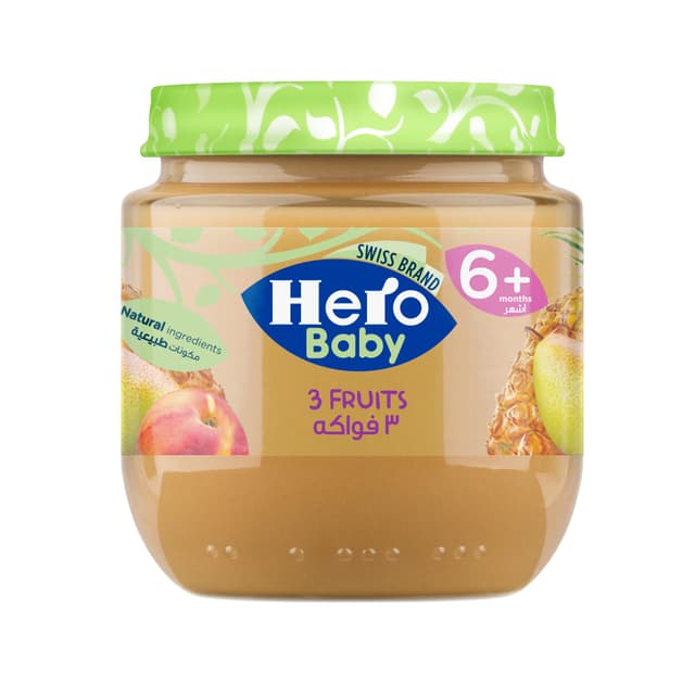 HERO BABY FOOD MIXED FRUIT 125 GR