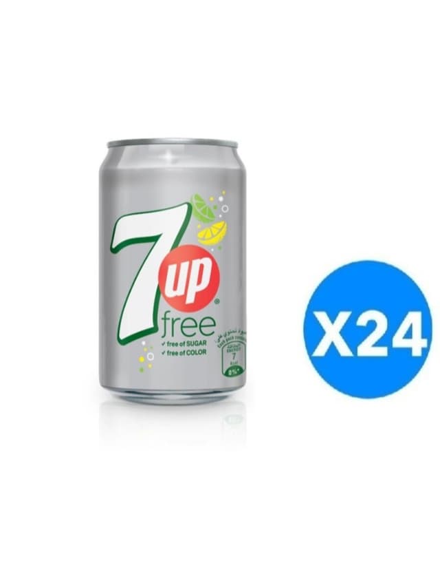 7 UP DIET CAN 24 X 330 ML