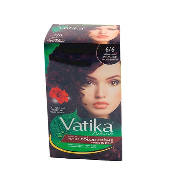 VATIKA NATURALS HAIR COLOR CREME- INTENSE RED