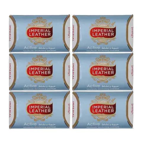 Imperial Leather Soap Active Luxuriously Deodorizing and Fresh 125*6 GM