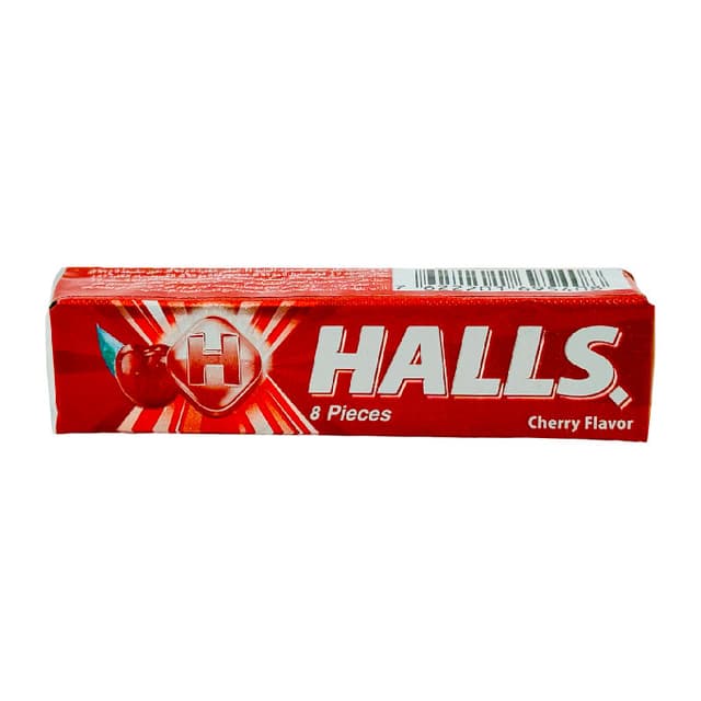 HALLS MENTHO-LYPTU CHERRY 22.4GM