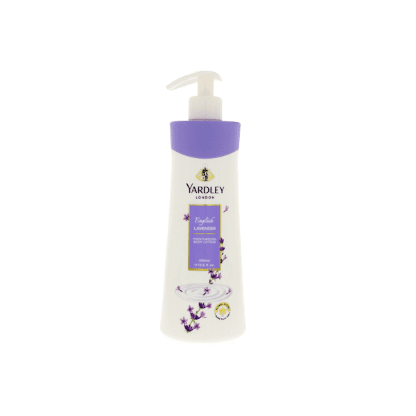 YARDLEY ENGLISH LAVENDER MOISTURISING BODY LOTION 400ML
